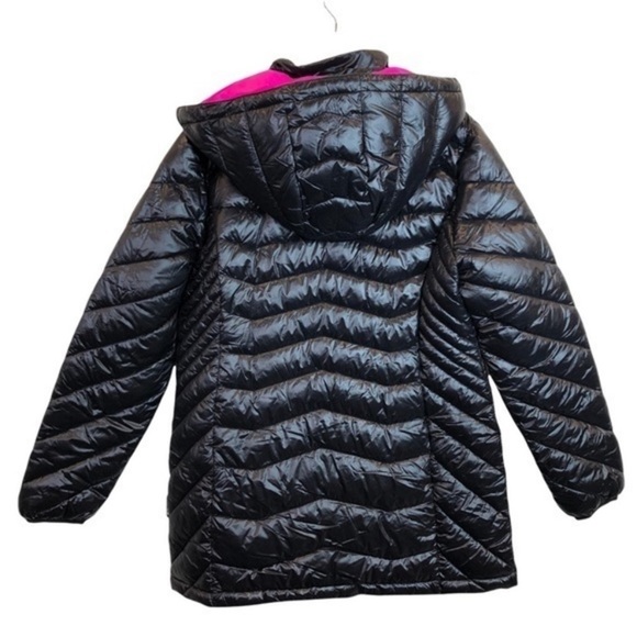 Noize Claire Black Pink Puffer Jacket New - Picture 11 of 16